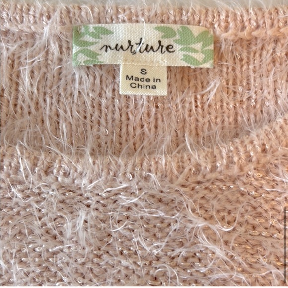 NWT Nurture Soft Pink Balletcore Sweater - Picture 10 of 14